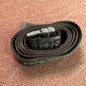 Off white industrial belt black